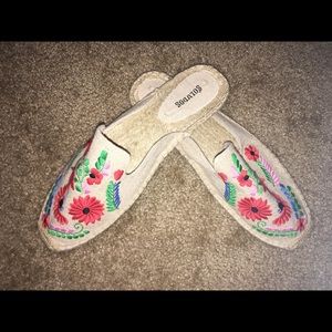 Ibiza Embroidered Mule